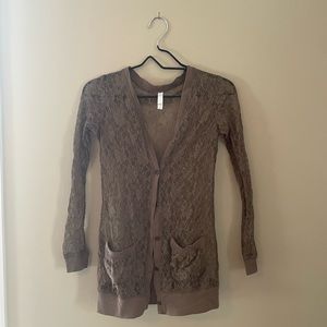 Lace cardigan